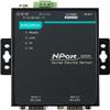 NPort 5210A 2 Ports Device Server, 10/100M Ethernet, RS-232, DB9 Male, 15KV ESD, 0.5KV Serial Surge, 12~48VDC, 0~60C with Adapter view 1