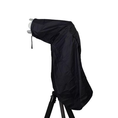 BOYIYUEQI Waterproof Camera Raincoat Nylon Transparent TPU Camera Rain Cover Dustproof Protector for DSLR Camera for Canon/Nikon/Sony (black)