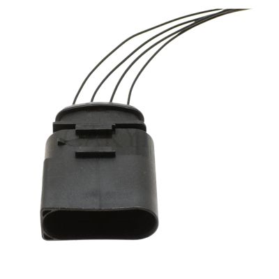 TakenE 1 Set 4 Pins Male Plug Female Socket 4B0973724 638245-1 1J0973724 1J0973824 Automobile Ignition Coil Wire Connector (Color : Male with wire)