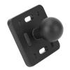 SPYMINNPOO Aluminum Alloy 1in Ball Mount Base Plate, Compatible with AMPS Hole, B Size 1in Ball Dual Socket Arm, Ideal for Boats, Kayaks, Trucks view 4
