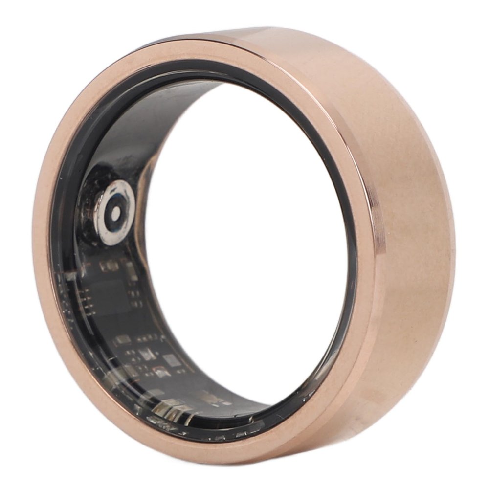 Diyeeni Smart Ring Health, Sleep Tracking Heart Rate Monitor, Sleep Ring for Men and Women with Charging Case, IP68 APP for Android for iOS (Size 12)