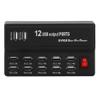 12 Port USB Charger with Smart Chip Fast Charging Power Strip for Charging, Suitable for Daily Life, Business Office (US Plug) view 1
