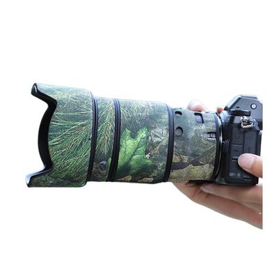 CHASING BIRDS Lens Camouflage Waterproof Coat for Nikon Z 50mm F/1.2 S Rainproof Lens Protective Cover (Green Leaf Camouflage)