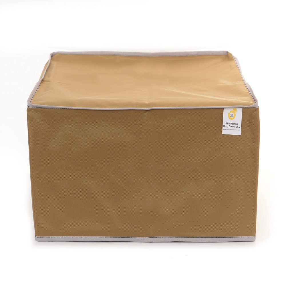 Tan Nylon Cover Compatible with HP Deskjet Plus 4255e Wireless Printer, Anti Static and Waterproof Dust Cover by Perfect Dust Cover LLC