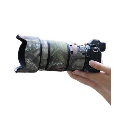 CHASING BIRDS Lens Camouflage Waterproof Coat for Nikon Z 50mm F/1.2 S Rainproof Lens Protective Cover (Pine Camouflage, with 2.0X TC)