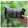 CHASING BIRDS Lens Camouflage Waterproof Coat for Nikon Z 50mm F/1.2 S Rainproof Lens Protective Cover (Pine Camouflage, with 2.0X TC) view 2