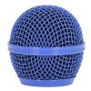 Microphone Head Replace, Mic Grille for SM58S, SM58LC, , BETA58A, M30, SV100, UT2, PGX24 SLX4, Steel Mesh Replacement Heads with Inner Foam (Blue) view 1