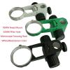 JOEBO Microscope Kit 76MM Microscope Focusing Rack Adjustable 32MM Bracket Head for Binocular Trinocular Microscopio Microscope Lens Adapters (Color : Green) view 2