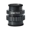 JOEBO Microscope Kit 0.5X 0.3X C-Mount Lens 1/2 1/3 1x Adapter for Trinocular Stereo Microscope Microscope Lens Adapters (Color : 1-2 1-3 CTV Lens) view 2