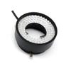 JOEBO Microscope Kit Microscope Top LED Ring Light Source Industrial Camera CCD Vision Light Source Inner Diameter 50 mm 96 LED Adjustable Brightness Microscope Lens Adapters (Color : Blue) view 1