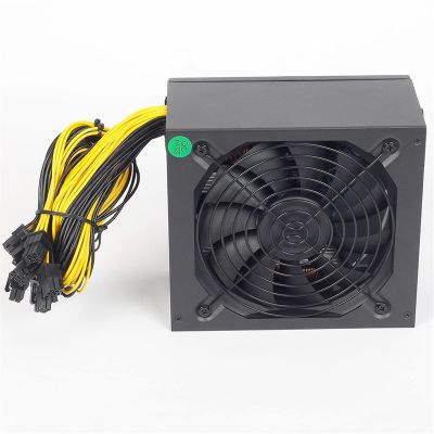 EAMOM 160V-240V Power Supply 2000W 2400W 2600W Power Supply for Mining for BTC Power Supply Mining rig Support 6 Graphics Cards Miner (Color : 1800W-2000W)