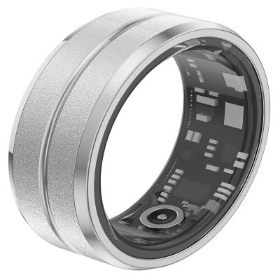 Smart Ring for Men Smart Ring for Women Ladies Smart Ring Fitness Ring Fitness Tracker for Men Waterproof Sleep Heart Rate Monitor Health Ring Pedometer Step Counter Compatible with ios Android Phones