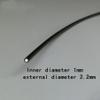 MINZIHAO 1000m Black PMMA Data Transmission Plastic Optical Fiber Cable Inner Diameter 1mm External Diameter 2.2mm for Light Illumination view 2