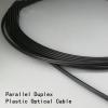 MINZIHAO 1000m Black PMMA Data Transmission Plastic Optical Fiber Cable Inner Diameter 1mm External Diameter 2.2mm for Light Illumination view 3