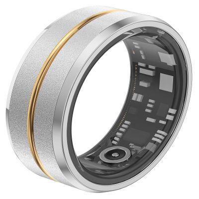 Smart Fitness Ring - Women's & Men's Waterproof Heart Rate Monitor & Sleep Tracker - Compatible with iOS & Android