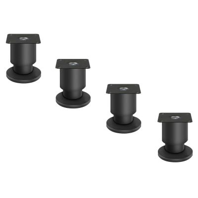 , Pack of 4,Stainless Steel furniture furniture legss,Adjustable Table furniture legs,Round Cabinet furniture legs,Sofa , Table Desk,Sofa furniture furniture legss,for Cabinet,Bookcase,with Mounting S