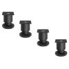 , Pack of 4,Stainless Steel furniture furniture legss,Adjustable Table furniture legs,Round Cabinet furniture legs,Sofa , Table Desk,Sofa furniture furniture legss,for Cabinet,Bookcase,with Mounting S view 1