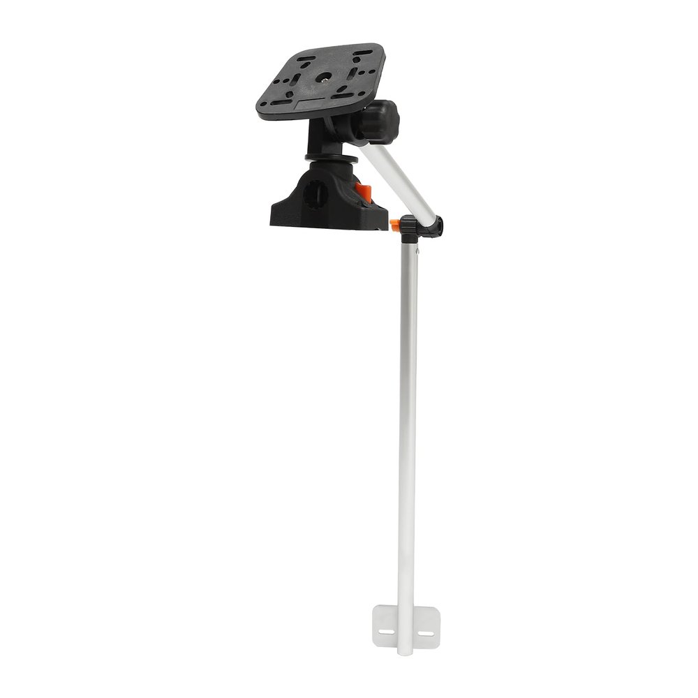 DUIBAII Universal Portable Transducer Bracket,Adjustable Rotating Holder with Fishfinder Mount Bracket 360 Adjust