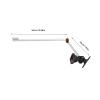 DUIBAII Universal Portable Transducer Bracket,Adjustable Rotating Holder with Fishfinder Mount Bracket 360 Adjust view 2