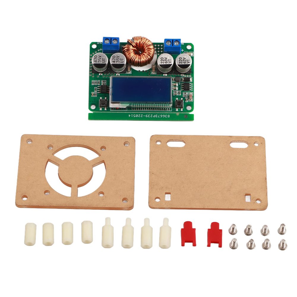 ANKROYU Digital Module, Adjustable Step Down Power Supply Module with Shell, Step Down Power Supply Power Module, Step Down Module for Volt Reducer