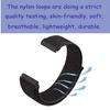 10 Packs Nylon Band Compatible with Fitbit Versa 2/Versa/Versa Lite/Versa SE for Women Men, Adjustable Sport Stretchy Braided Solo Loop Strap for Fitbit Versa 2 view 4