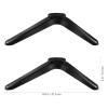 2Pcs TV Stand Legs: Universal Television Stands for 32in 40in 49in 50in 55in Replacement TV Feet with Screws Set view 3