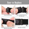 10 Packs Nylon Band Compatible with Fitbit Inspire 3/Inspire 2/Inspire HR/Inspire/Fitbit Ace 3/Ace 2 for Women Men, Adjustable Sport Stretchy Braided Solo Loop Strap for Fitbit Inspire 2/3 view 3