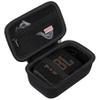 BOVKE Carrying Case Compatible with JBL Go 4 Portable Bluetooth Wireless Speaker, Extra Mesh Pocket for Charging Cables and Accessories, Black view 1