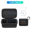 BOVKE Carrying Case Compatible with JBL Go 4 Portable Bluetooth Wireless Speaker, Extra Mesh Pocket for Charging Cables and Accessories, Black view 2