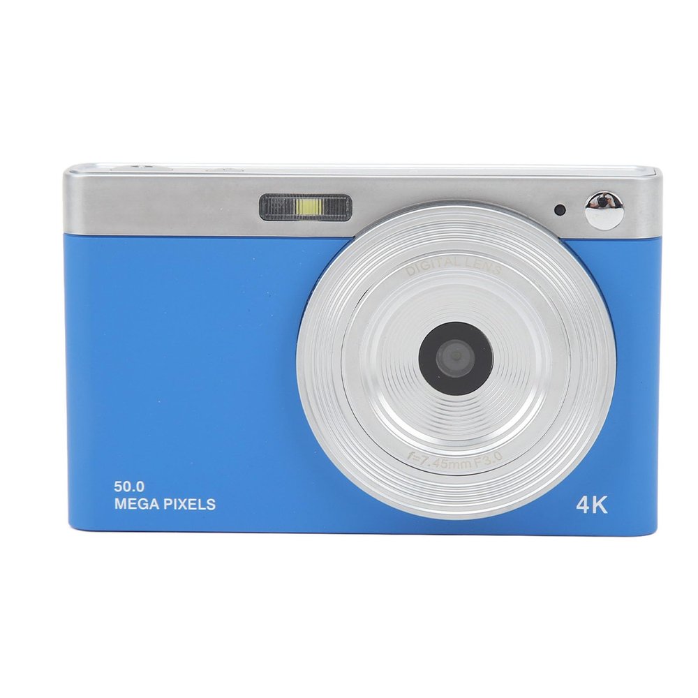 4K Digital Camera for Photography and Video, Autofocus, Anti-Shake, 50MP Vlogging Camera, Travel Camera with 16X Digital Zoom and 2.88 Inch Screen