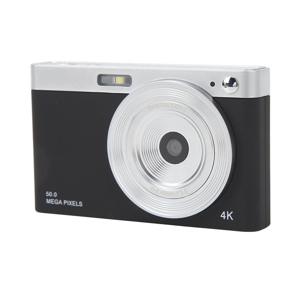 4K Digital Camera for Photography and Video, Autofocus, Anti-Shake, 50MP Vlogging Camera, Travel Camera with 16X Digital Zoom and 2.88 Inch Screen