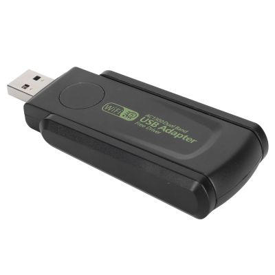 1300Mbps Dual Band USB3.0 Adapter with High Gain Antenna, 802.11ac for PC, Dual Antenna, Heat Sink Design