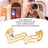 LCD Hinge Swivel Shaft Flexible Cable Camera Repair Parts for PJ390 PJ230 PJ380 Video Camera view 3