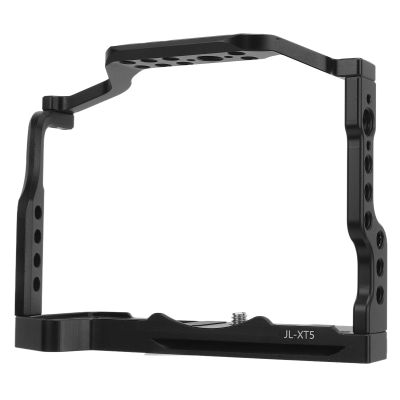 Aerospace Alloy Camera Cage with Precise Fit, Real Camera Modeling, Extended, Premium Material, Lightweight for X T5 Camera, default