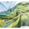 GSGC TV Cover TV Dust Cover Indoor 32-80 Inch LCD TV Screen Protector Landscape Printing Art Decoration Cloth For Desktop Wall Hanging Curved Television Screen Decorative-Green1||37-39 inch view 2