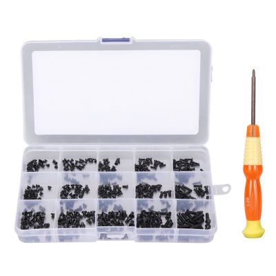 450 Pieces Carbon Steel Repair Kit with Screws for Laptop with Storage Case