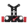 15mm Rod Lens Support Bracket, Aluminum Alloy Long Lens Bracket Applicable for Heavy Long Lenses, up to 2kg, for Camera Rail view 1