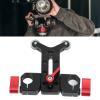 15mm Rod Lens Support Bracket, Aluminum Alloy Long Lens Bracket Applicable for Heavy Long Lenses, up to 2kg, for Camera Rail view 3