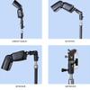 Aluminum Alloy Flash Stand with Adjustable Shoe Mount for Shoe Flash and Lambency Reflective Umbrella view 4