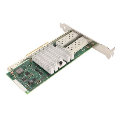 10Gb SFP + PCI-E Dual Port Network Card with Chip, Stable Transmission, Compatible with // VMware, default