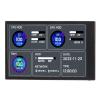 Vikye 3.5 Inch USB C Computer Temperature Monitor, Customizable Design, Second Monitor for CPU GPU, 7 Compatible view 1