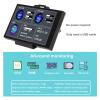Vikye 3.5 Inch USB C Computer Temperature Monitor, Customizable Design, Second Monitor for CPU GPU, 7 Compatible view 3
