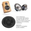 Vikye Speaker Cone Drum Paper, 0.8 Inch Inner Diameter, Paper Cone Drum Paper for Subwoofer Suitable for 3 Inch Speakers, with Rubber Edge view 2