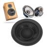 Vikye Speaker Cone Drum Paper, 0.8 Inch Inner Diameter, Paper Cone Drum Paper for Subwoofer Suitable for 3 Inch Speakers, with Rubber Edge view 4