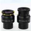 Joebo Microscope Kit 2PCS WF10X Diopter Adjustable Stereo Microscope Eyepieces High Eye Point Wide Angle Eyepiece Mounting Size 30MM Microscope Lens Adapters (Color : WF10X-24mm) view 3