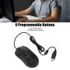 Vikye Wired Mouse, 4.9ft Cable, Adjustable DPI Programmable Keys, Ergonomic RGB Backlit Gaming Mouse, Ergonomic Design Mouse for Office Study view 2