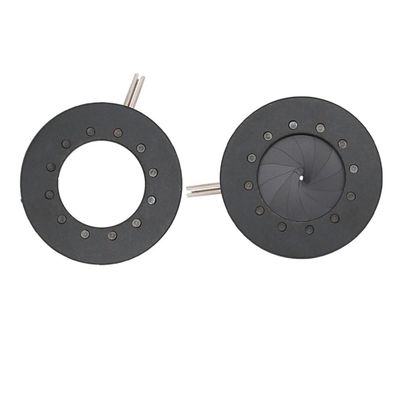 Joebo Microscope Kit Metal Zoom Diaphragm Aperture Condenser 0.5-6mm/10.6mm/16mm Inner Diameter for Microscope Digital Camera Lens Microscope Lens Adapters (Color : ID016 0.5-16mm)
