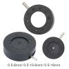 Joebo Microscope Kit Metal Zoom Diaphragm Aperture Condenser 0.5-6mm/10.6mm/16mm Inner Diameter for Microscope Digital Camera Lens Microscope Lens Adapters (Color : ID016 0.5-16mm) view 3