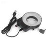 JOEBO Microscope Kit 0-100% 5V Adjustable Ring Illuminator Light, Stereo Zoom Microscope Microscope Lens Adapters (Color : with Adapter) view 1