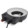 JOEBO Microscope Kit 0-100% 5V Adjustable Ring Illuminator Light, Stereo Zoom Microscope Microscope Lens Adapters (Color : with Adapter) view 4